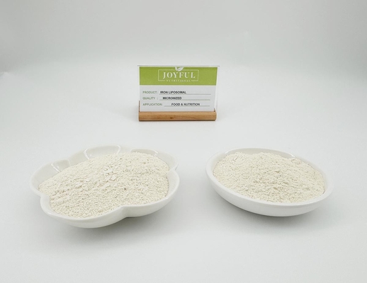 Mikronisiertes liposomales Eisenpyrophosphat in Lebensmitteln Weißpulver