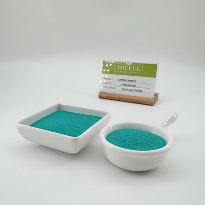 Lebensmittelzusatzstoff Kupfercitrat Pulver Blau Grün Cas 866-82-0